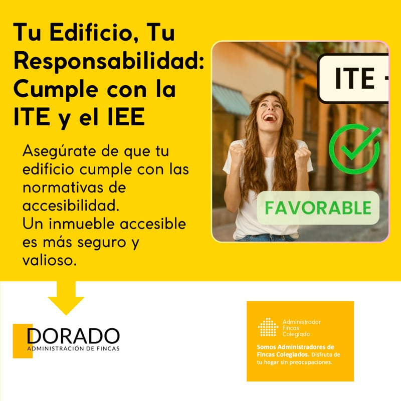 Tu edificio tu responsabilidad cumple con la ITE y el IEE Dorado AyG