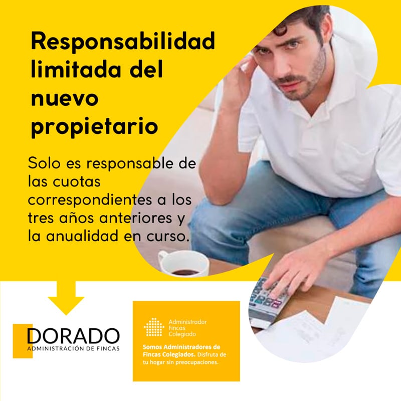 Responsabilidad limitada del nuevo propietario al comprar un piso o local Dorado AyG