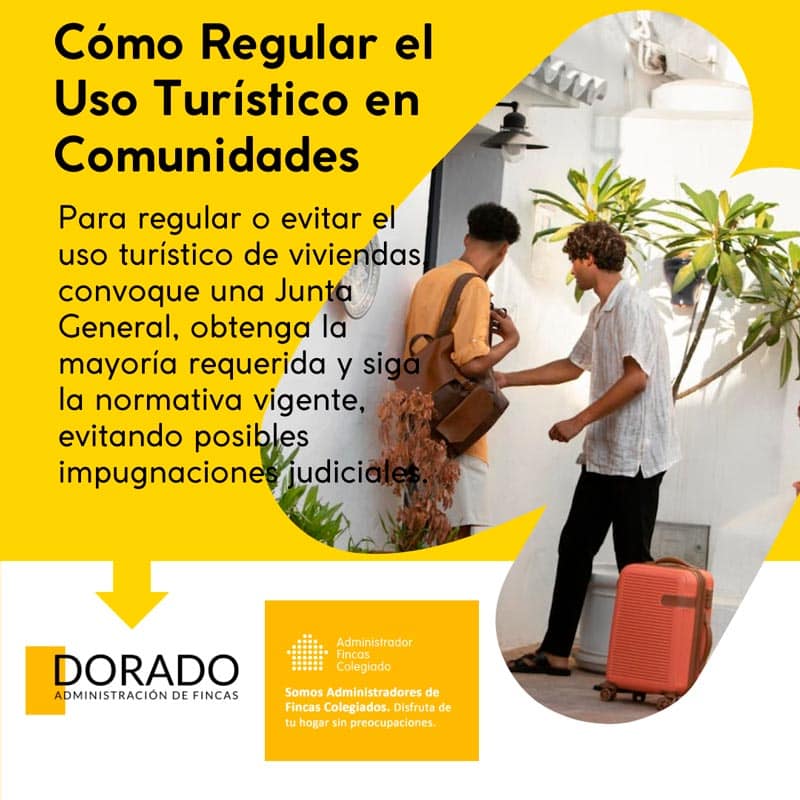 como regular el uso turistico en comunidades Dorado AyG